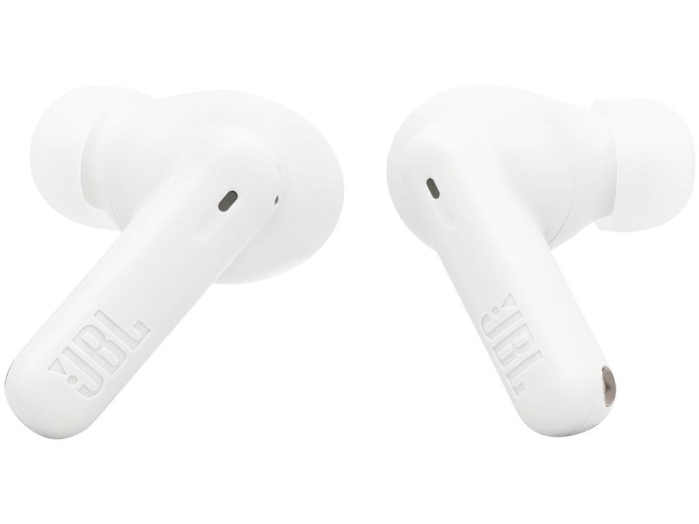 Fone de Ouvido Sem Fio JBL Beam 2, Cancelamento de Ruído, IP54, Até 40 horas de Bateria, Bluetooth, Branco...
