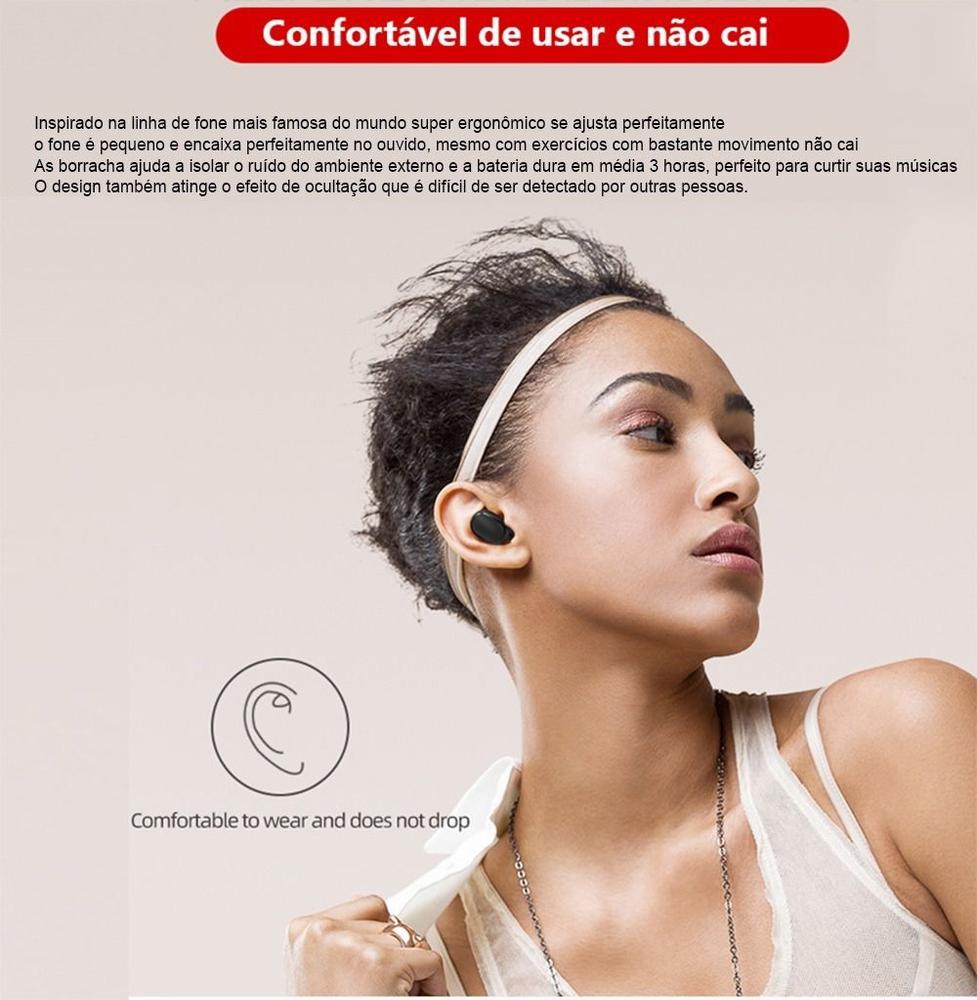 Fone Via Bluetooth Barato Sem Fio Com Garantia Original - 01Smart