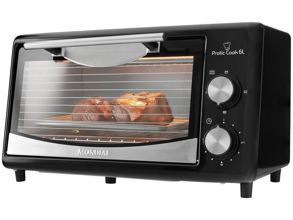 Forno Elétrico Bancada Mondial 6L Cor Pratic Cook 220V