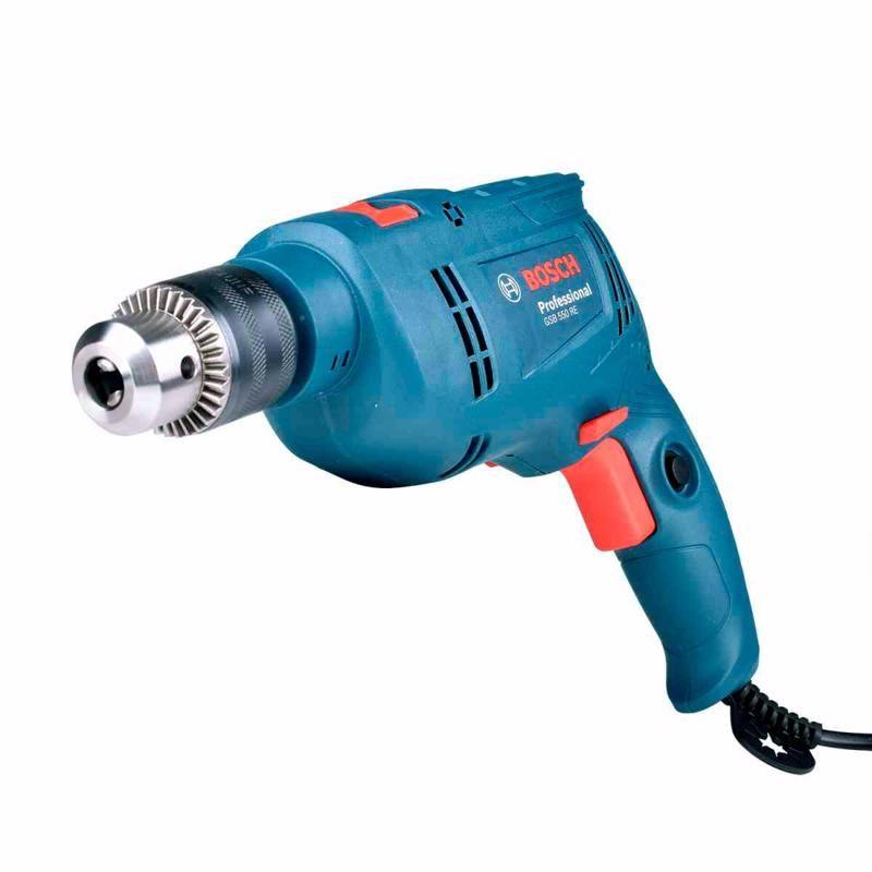 Furadeira de Impacto 1/2 POL 550W GSB550 RE com Reversão e Kit 14 Brocas BOSCH 110v - foto 4