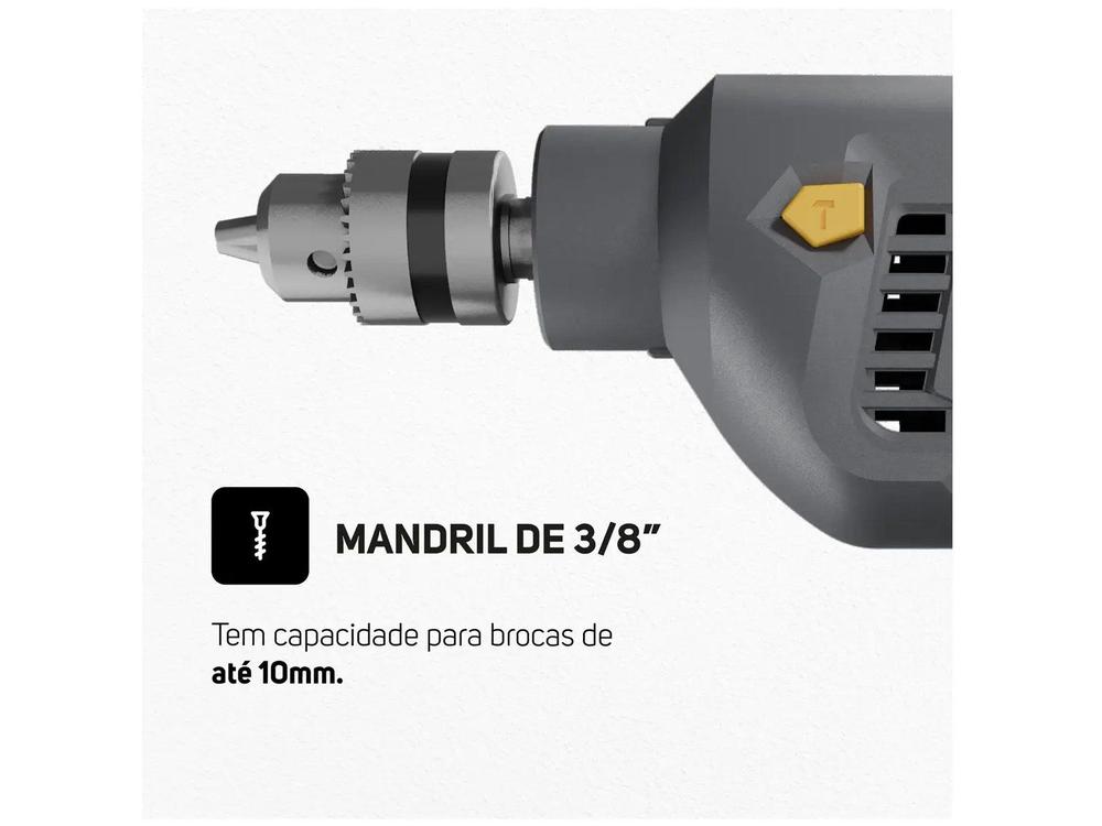 Furadeira e Parafusadeira de Impacto Wap 700W 2 Peças WF 700FE - foto 4