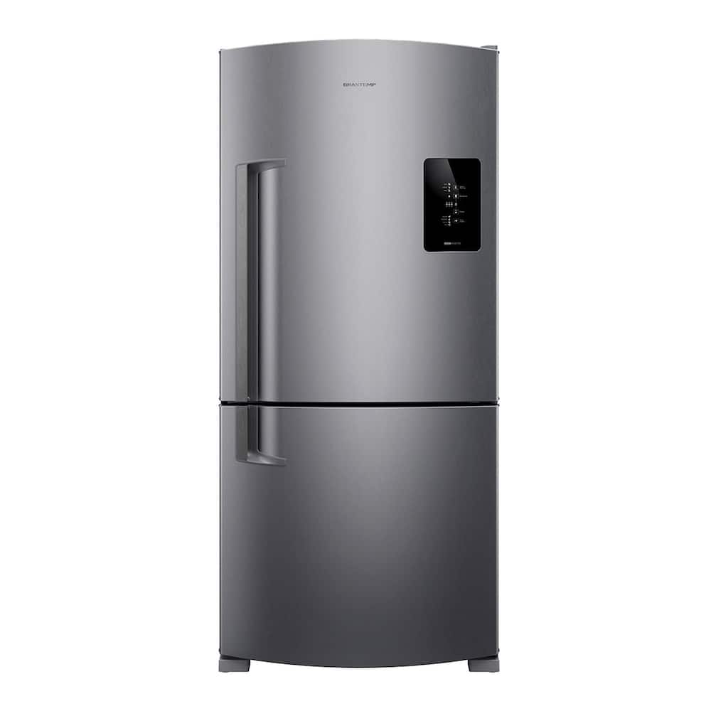 Geladeira Brastemp Frost Free Inverse 591 Litros cor Inox - BRE85MK