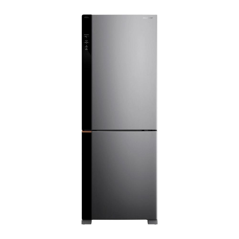 Geladeira Inteligente com Flex Freeze B= Smart Brastemp Frost Free Inverse Inox - BRE68AK