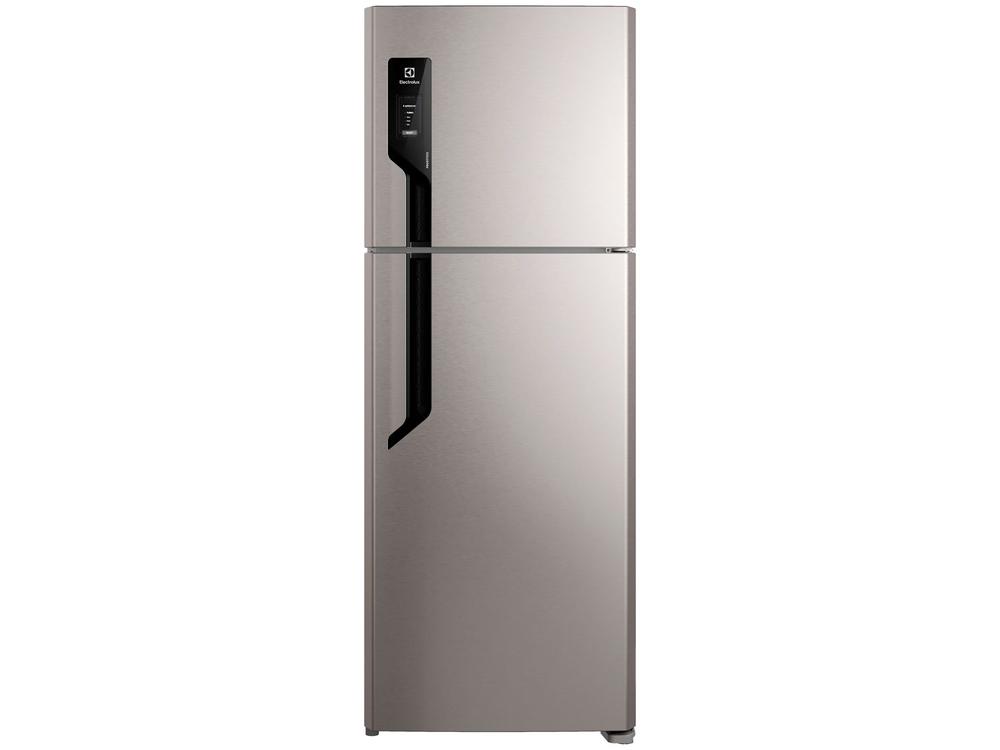 GeladeiraRefrigerador Electrolux Frost Free Duplex Inox Look 480L Efficient TF71S