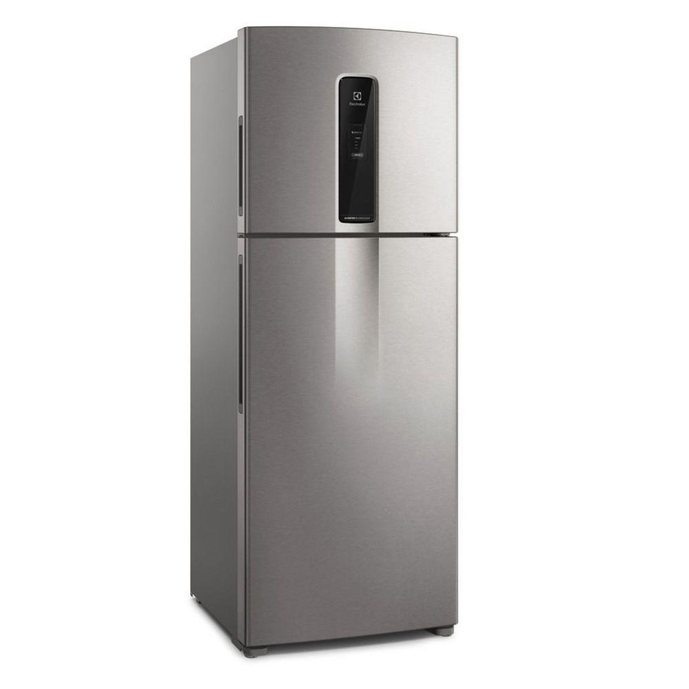 Geladeira/Refrigerador Electrolux Frost Free Inverter 480L Efficient com AutoSense SmartBivolt Duplex Inox... - foto 4