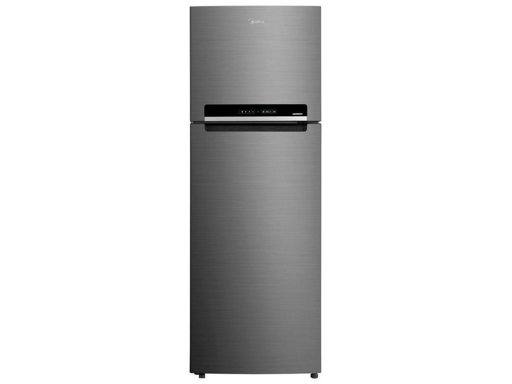 Geladeira/Refrigerador Midea Frost Free Duplex Inox 394L MDRT533EVD462