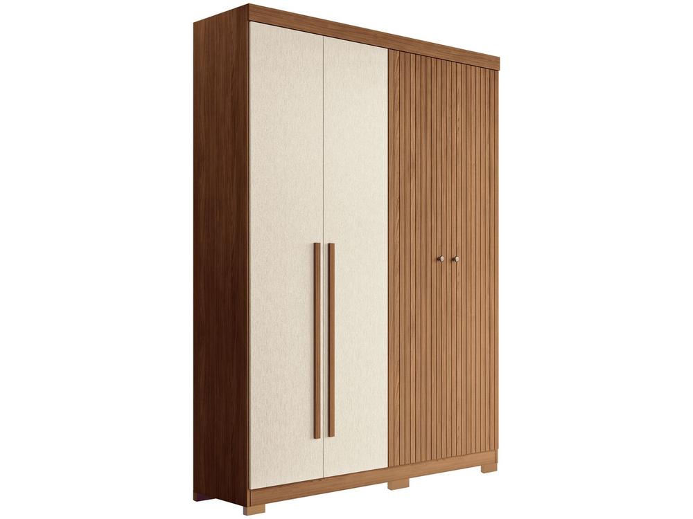 Guarda-roupa Solteiro 4 Portas 2 Gavetas