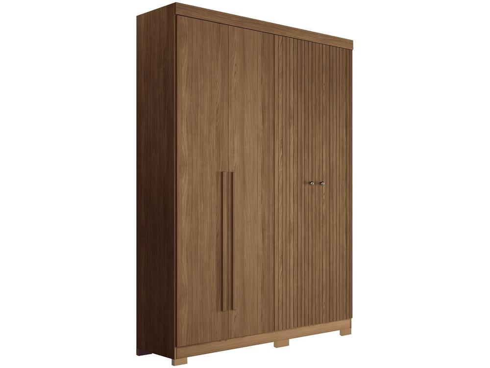 Guarda-roupa Solteiro 4 Portas 2 Gavetas