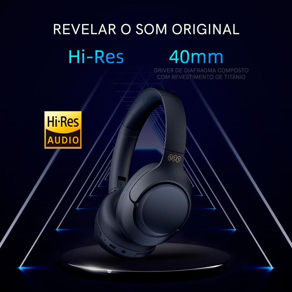 Headset Qcy H3 Anc Adaptativo Bluetooth 5.3 Multiponto 60h - foto 2