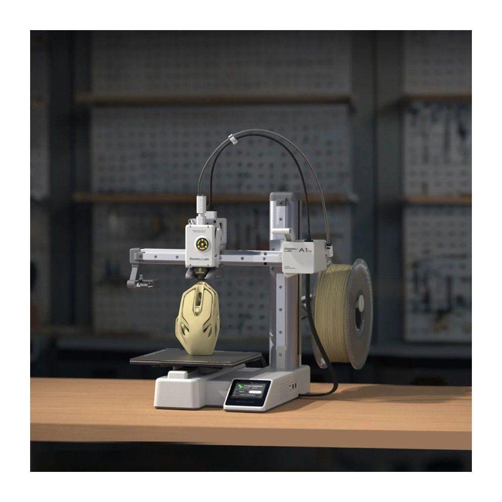 Impressora 3D Bambu Lab A1 Mini - A1M, Velocidade de até 500mm/s, Auto-nivelamento, Silenciosa - PF002-M-BRA