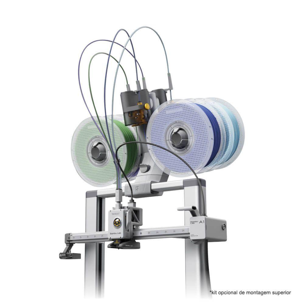 Impressora 3D Bambu Lab FDM Aberta A1 com AMS Lite