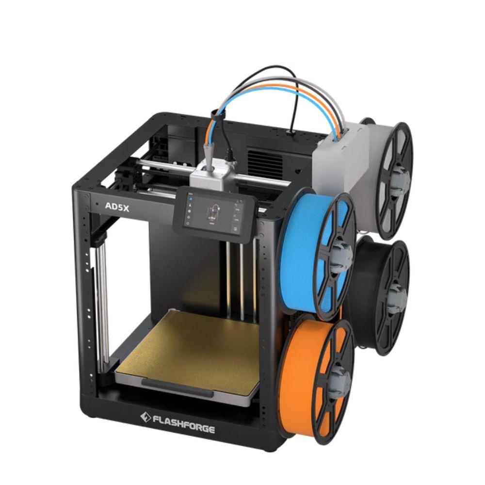Impressora 3D Flashforge AD5X Multicolorida Com Fechamento Bivolt Chaveado
