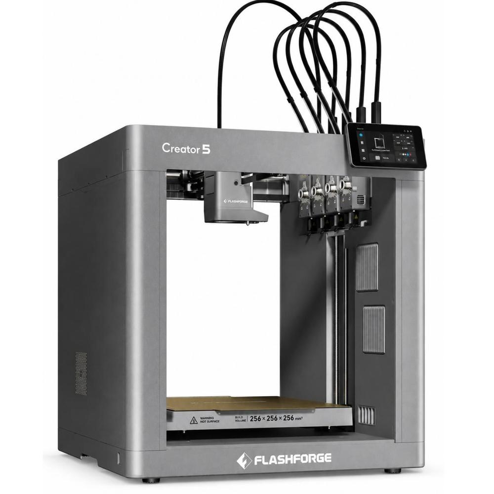 Impressora 3D Flashforge Creator 5 Multicolorida Com 4 Bicos Bivolt 127V/220V