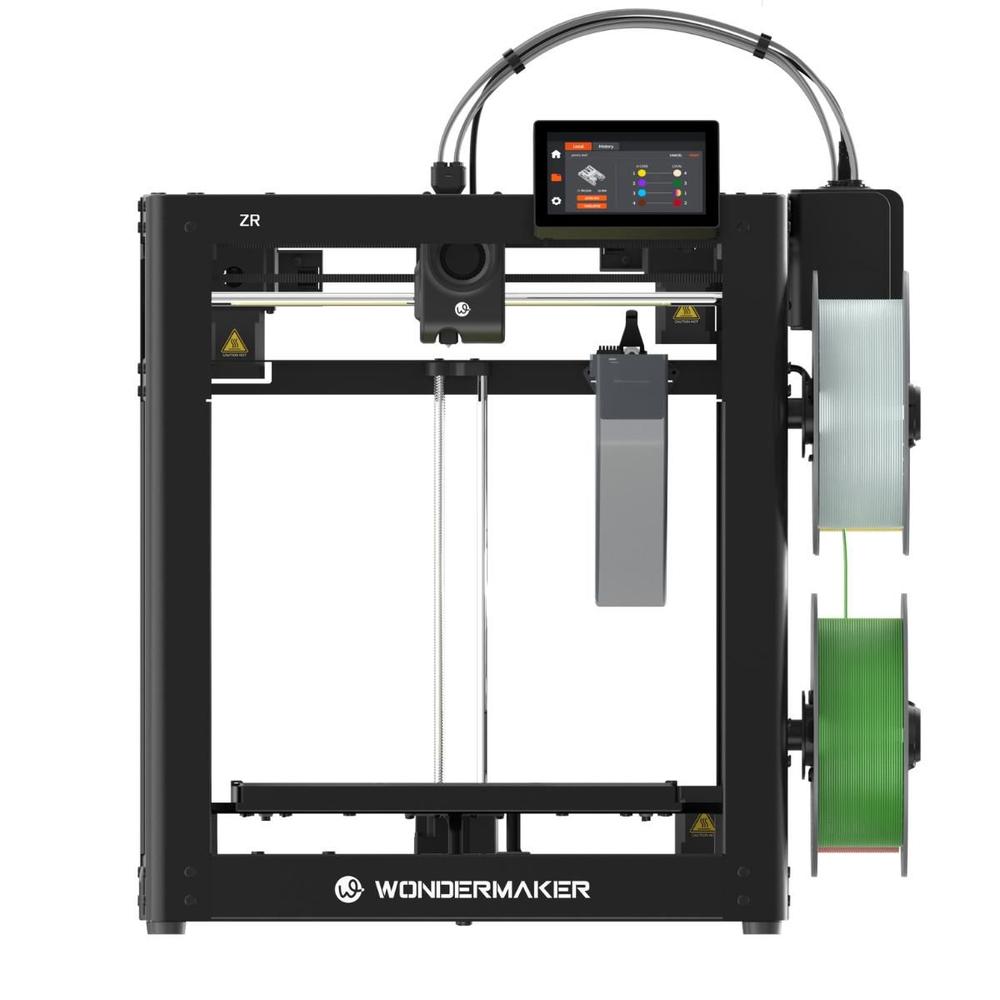 Impressora 3D WonderMaker ZR CoreXY Multicolorida Auto Nivelamento 300x300x300 127V/220V