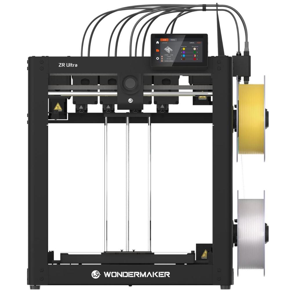 Impressora 3D WonderMaker ZR Ultra CoreXY Multicolorida Auto Nivelamento 300x270x290 127/220V