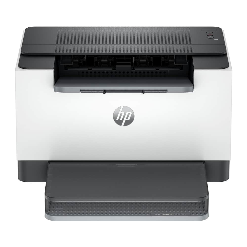 Impressora a laser HP LaserJet M209d em preto e branco com duplex