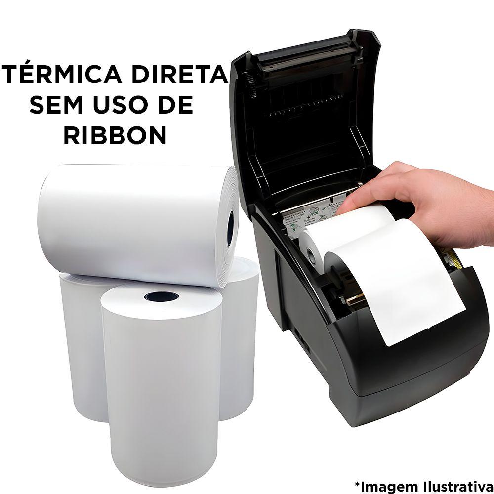 Impressora de Etiquetas e Códigos de Barras Elgin L42-DT USB e Serial, Térmica Direta (Papel Térmico Sem...