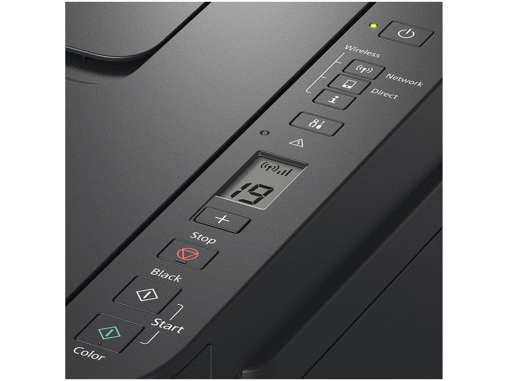 Impressora G3110 Canon multifuncional Preta Bivolt - foto 3