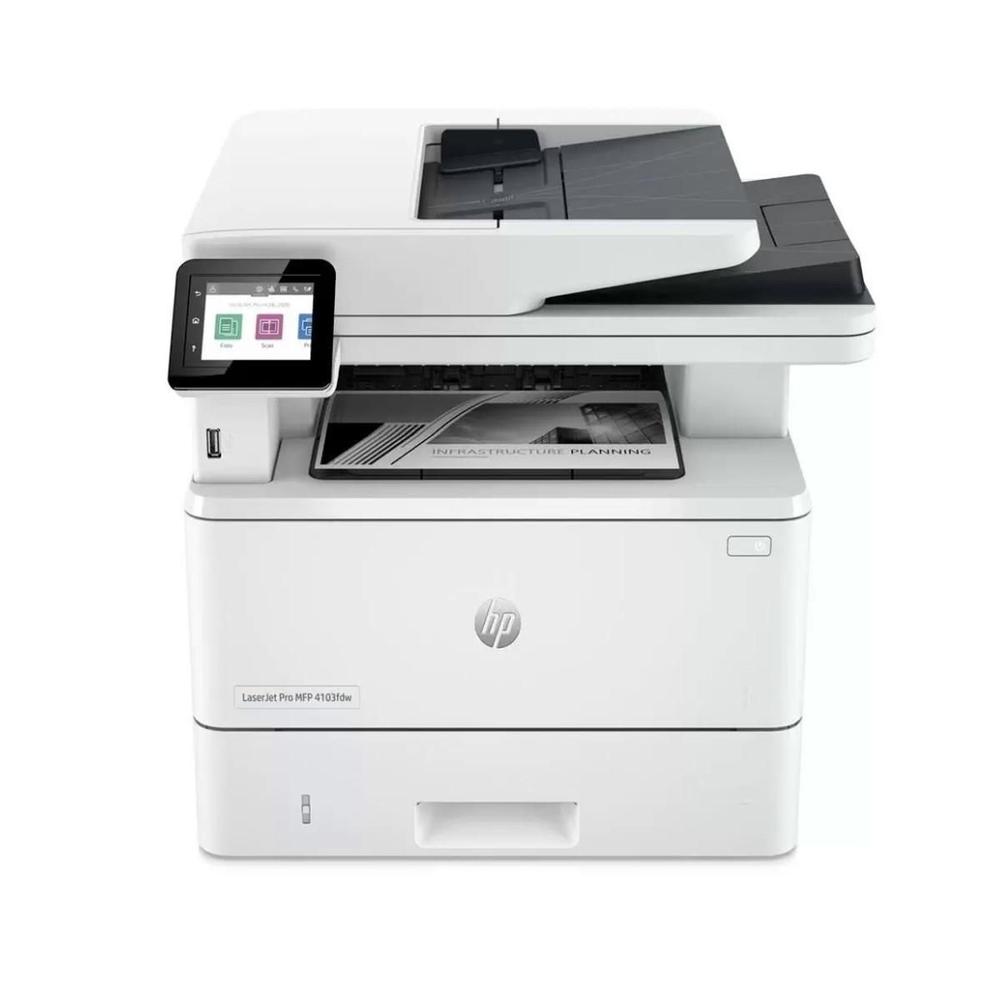 Impressora HP LaserJet Pro MFP 4103FDW MFP4103FDW 2Z629A Multifuncional com Wireless - foto 2