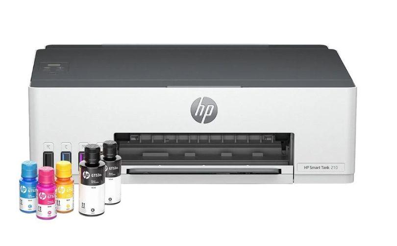 Impressora HP Smart Tank 210, Conexão WiFi, USB, rendimento 12.000 páginas, função única impressão - HP INC.