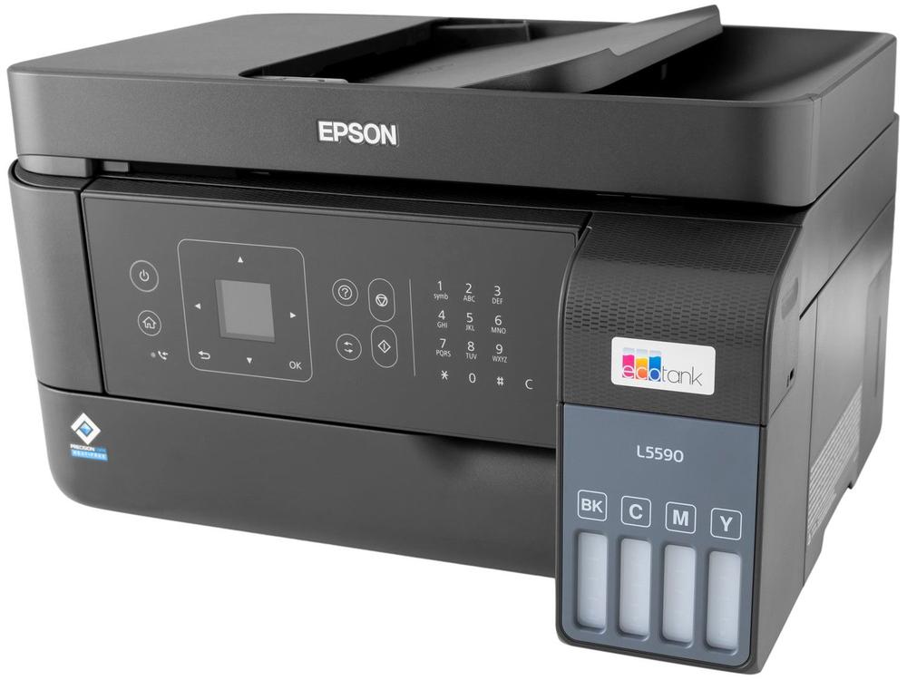Impressora Multifuncional Epson Ecotank L5590 - Tanque de Tinta Colorida USB Wi-Fi ADF - foto 4