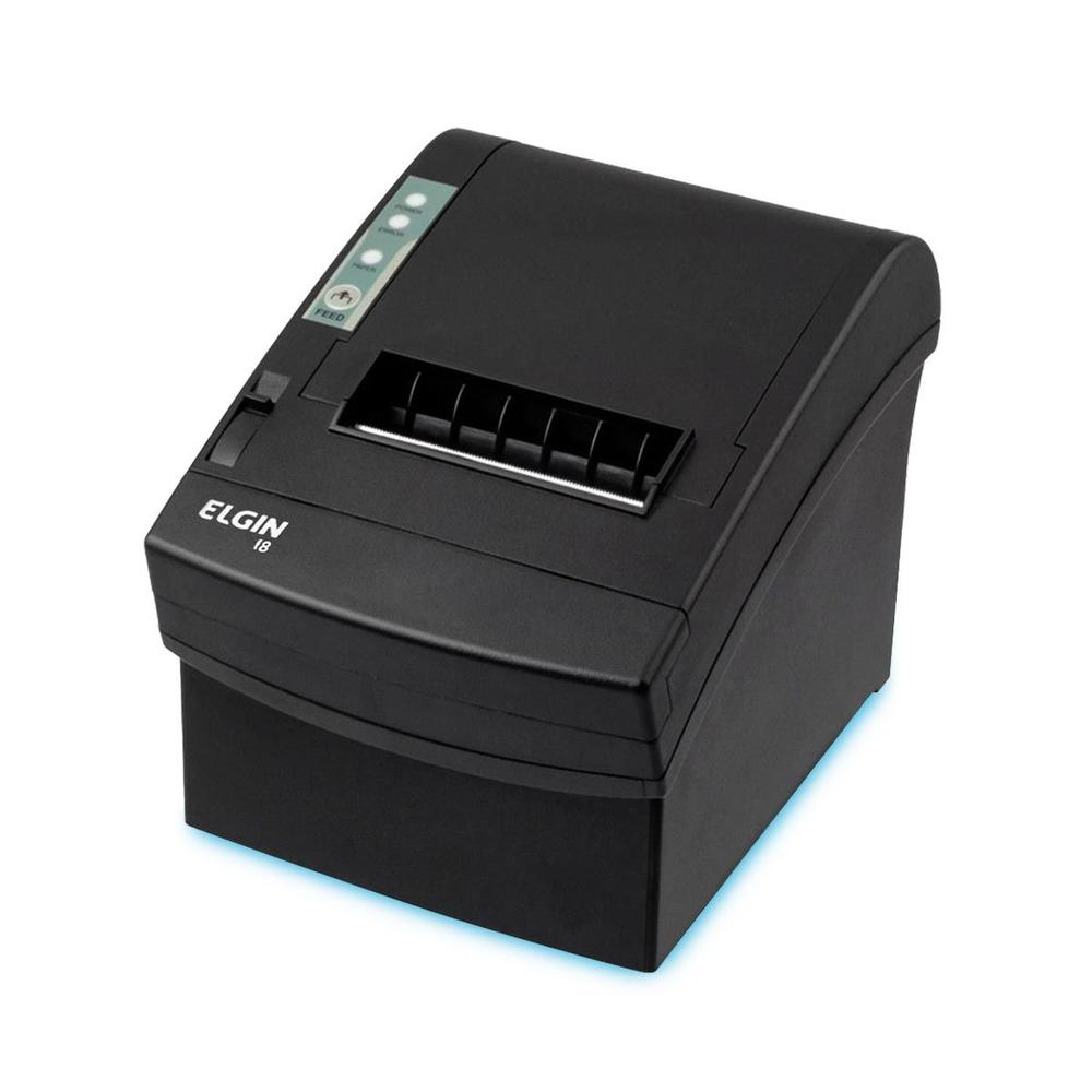Impressora térmica Elgin i8 Usb/Ser/Rede Kit 2 Und