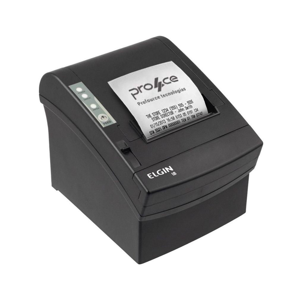Impressora termica Elgin i8 Usb Serial e Rede