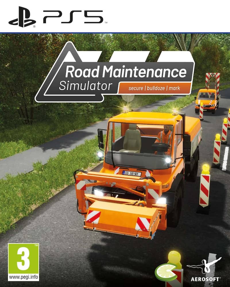 Jogo Aerosoft Simulador de Manutenção de Estradas para PS5