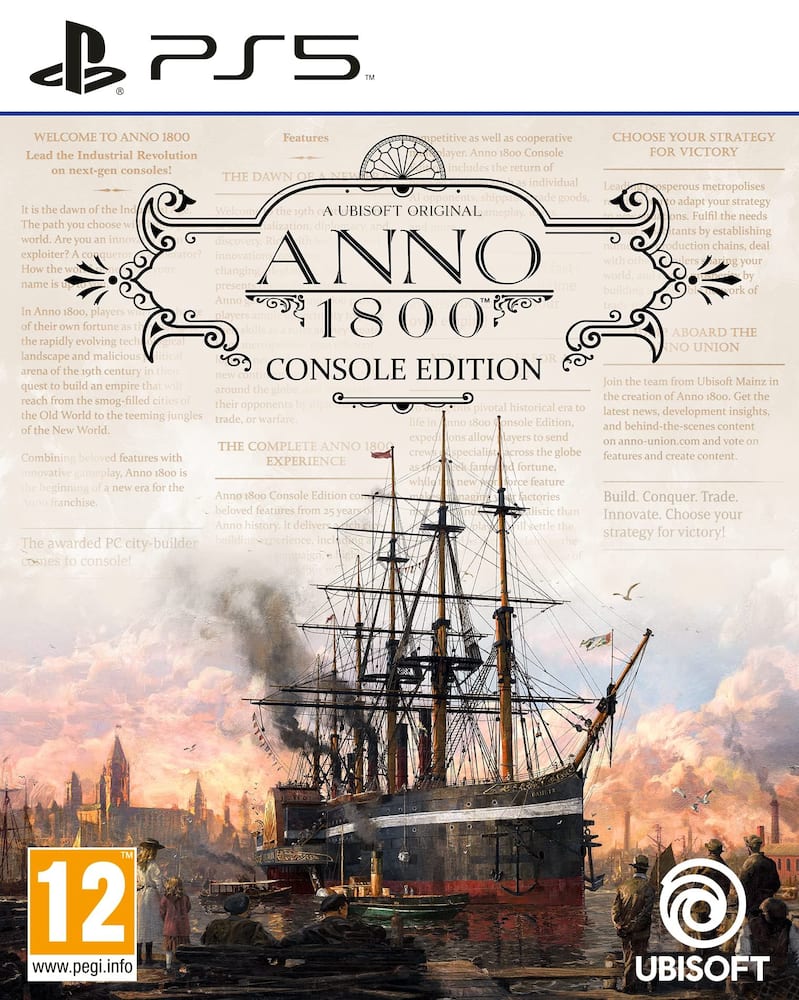 Jogo de Vídeo Ubisoft Anno 1800 Edição Console PS5