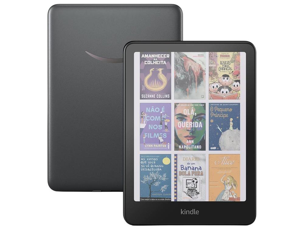Kindle Colorsoft Signature Edition Amazon 7,05" 32GB 150ppi Wi-Fi Preto