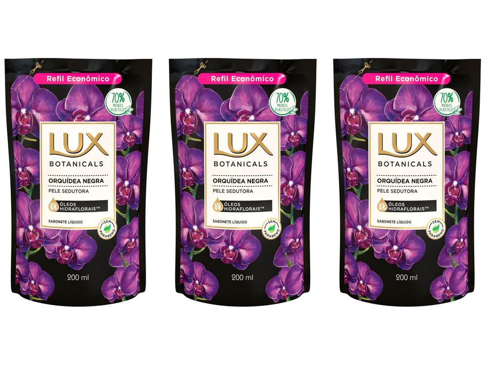 Kit 3 Unidades Sabonete Líquido Lux Botanicals