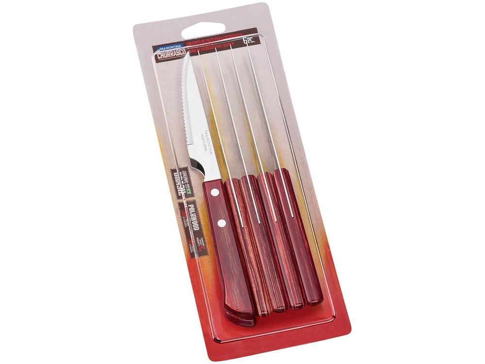 Kit Churrasco 6 Peças Tramontina 21109/674