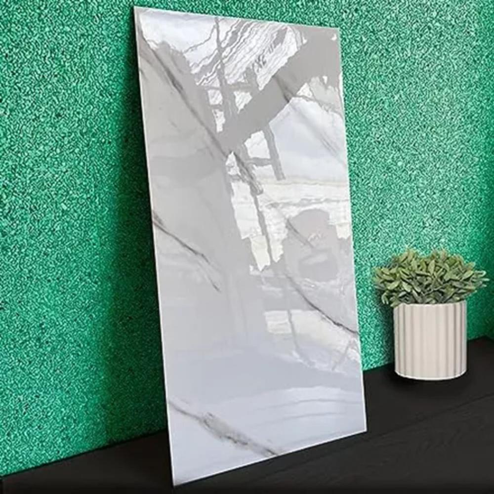 Kit com 20 Placas adesivas De Parede 3d Painel Marmore Autocolante Vinílico Banheiro Cozinha 30x60