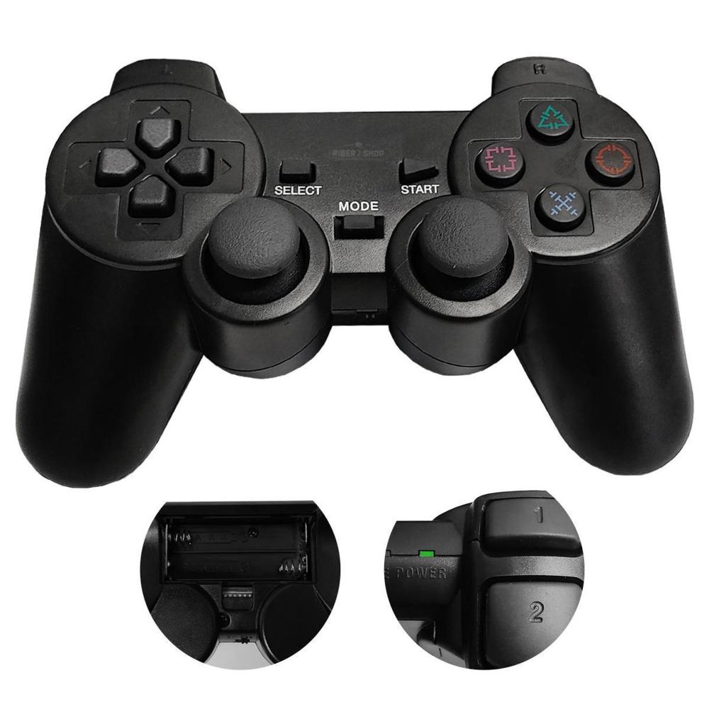 Kit Controle Para PS2 Sem Fio Kap-2y - Kapbom