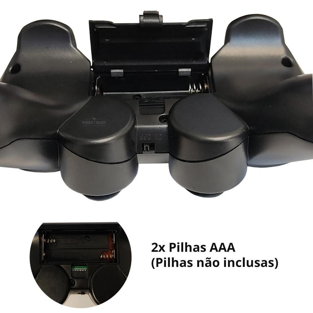 Kit Controle Para PS2 Sem Fio Kap-2y - Kapbom