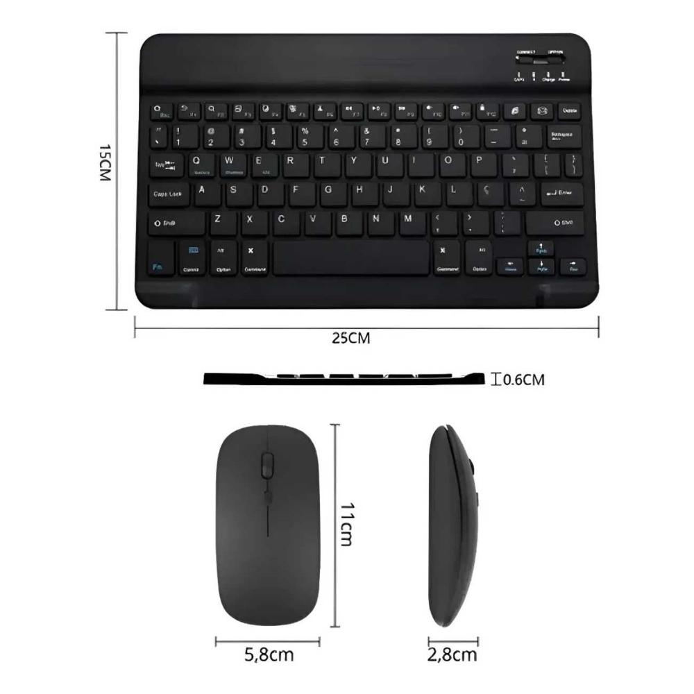 Kit Essencial para Tablet Samsung Tab A11 8,7' Capa Resistente - cases