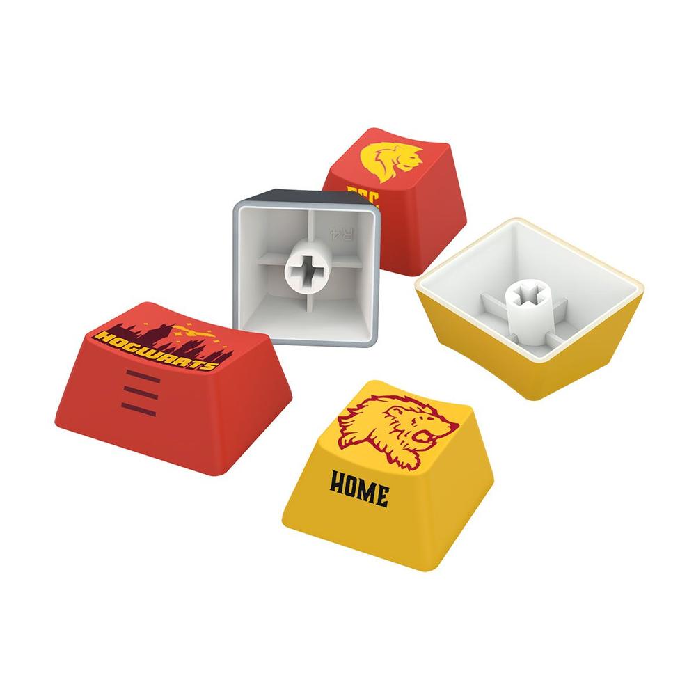 Kit keycaps redragon harry potter grifinoria abnt2 136 teclas redragon hp-944