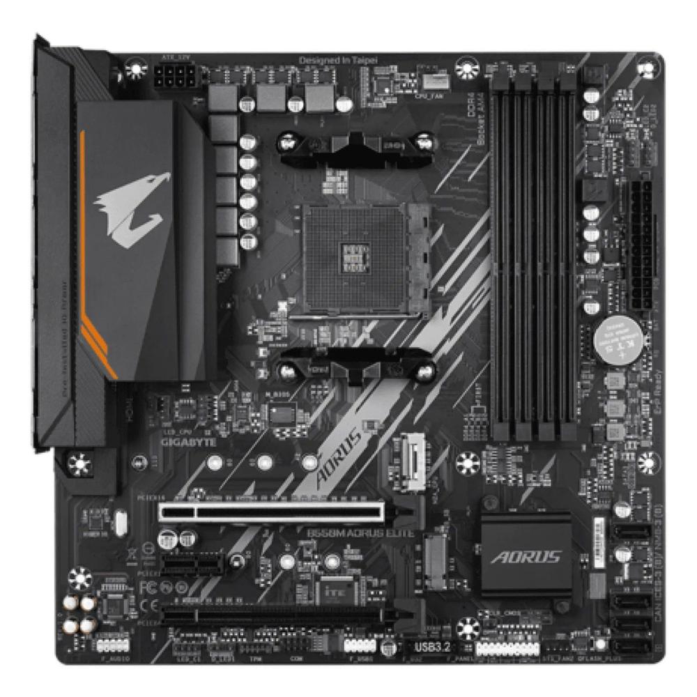 Kit Upgrade AMD Ryzen 7 5700X / Placa Mãe Gigabyte B550M Aorus Elite - foto 4