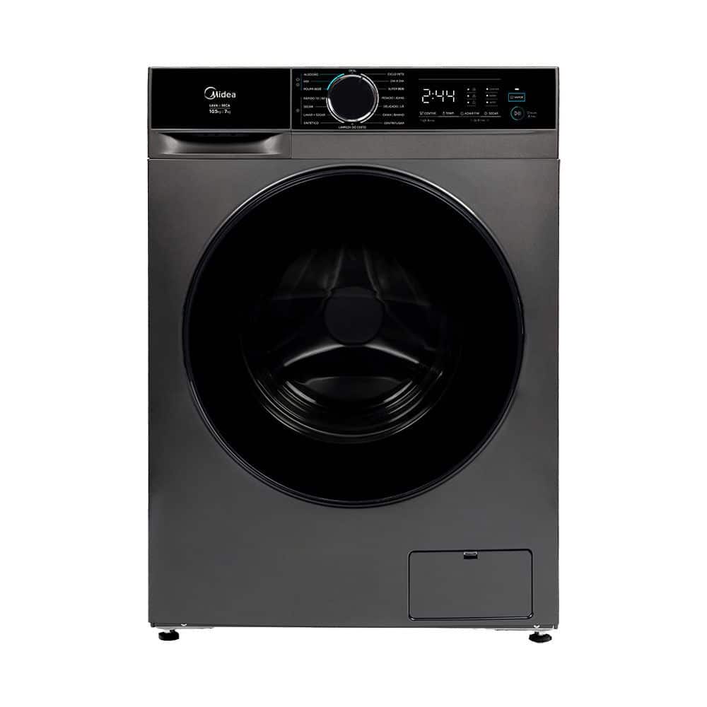 Lava e Seca 10,5kg Titanium Inverter Ciclo Pet Midea
