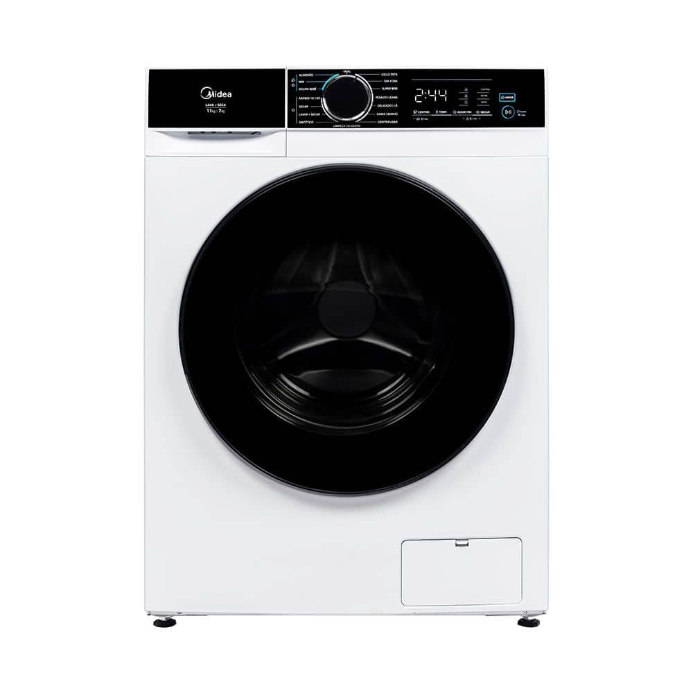 Lava e Seca 11kg Branca Inverter Ciclo Pet Midea