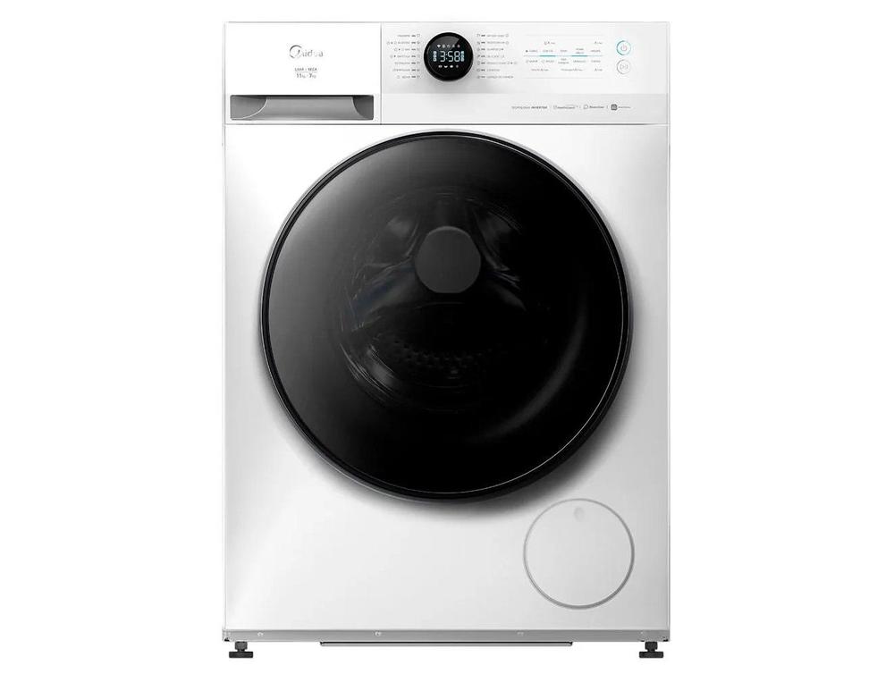 Lava e Seca 11kg Branca Slim HealthGuard Conectada Midea