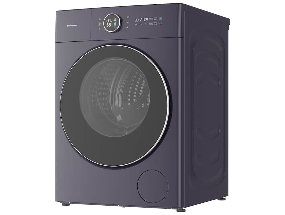Lava e Seca Brastemp 14kg BNQ14AR Água Quente e Fria Midnight Purple