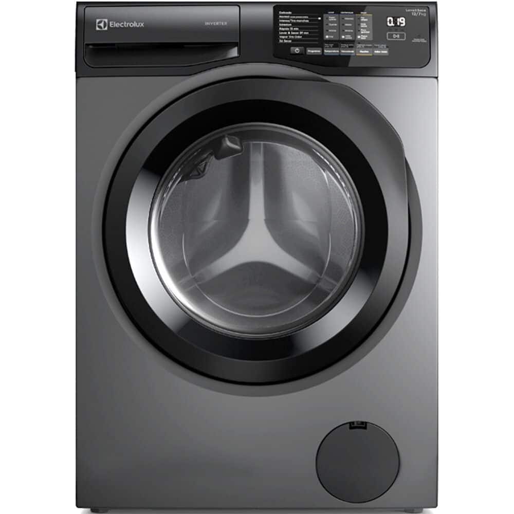 Lava e Seca Electrolux 12Kg/7Kg Inverter, Água Quente - LSC12