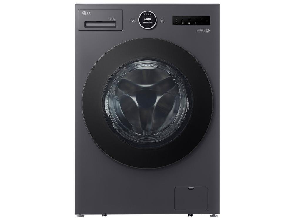 Lava e Seca LG 18 kg/10 kg com Inteligência Artificial AIDD 2.0 - WD18GNT