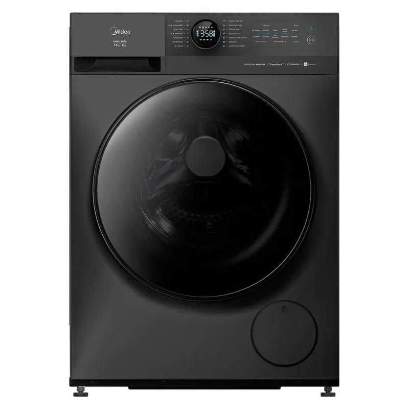 Lava e Seca Midea 11kg Titanium Slim HealthGuard Conectada MF201D110WB