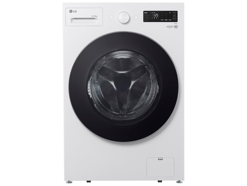 Lava e Seca Smart LG 16kg WD16WNT Inverter Smart Água Fria e Quente Branca