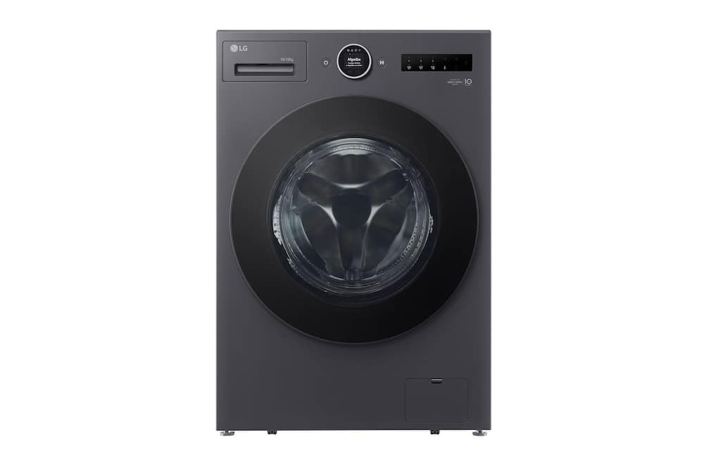 Lava e Seca Smart LG 18kg Black Inox com AIDD 2.0