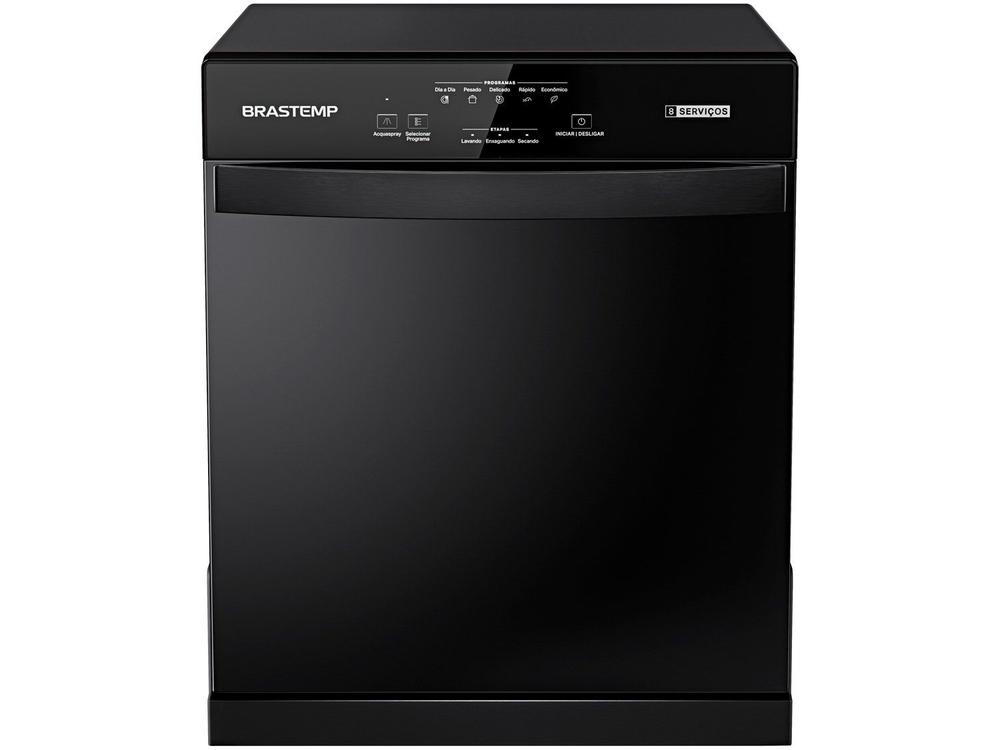 Lava Louças Brastemp 8 Serviços Preta - BLF08AE