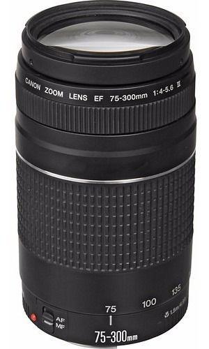 Lente canon ef 75-300mm f/4-5.6 iii