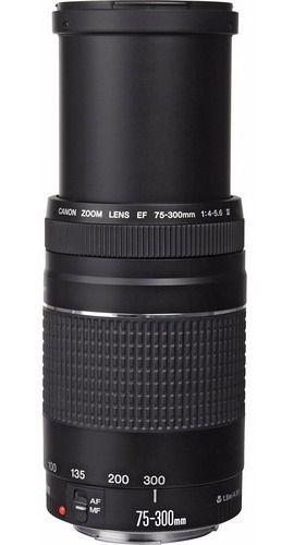Lente canon ef 75-300mm f/4-5.6 iii